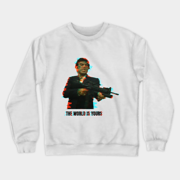 Tony Montana Scarface Crewneck Sweatshirt by Vanilla Susu